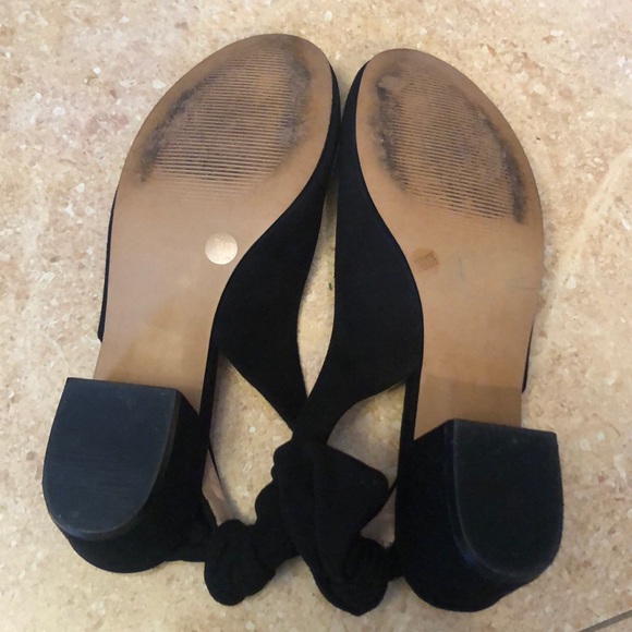 Sole Society sling back, block heel sandal - Picture 4 of 5